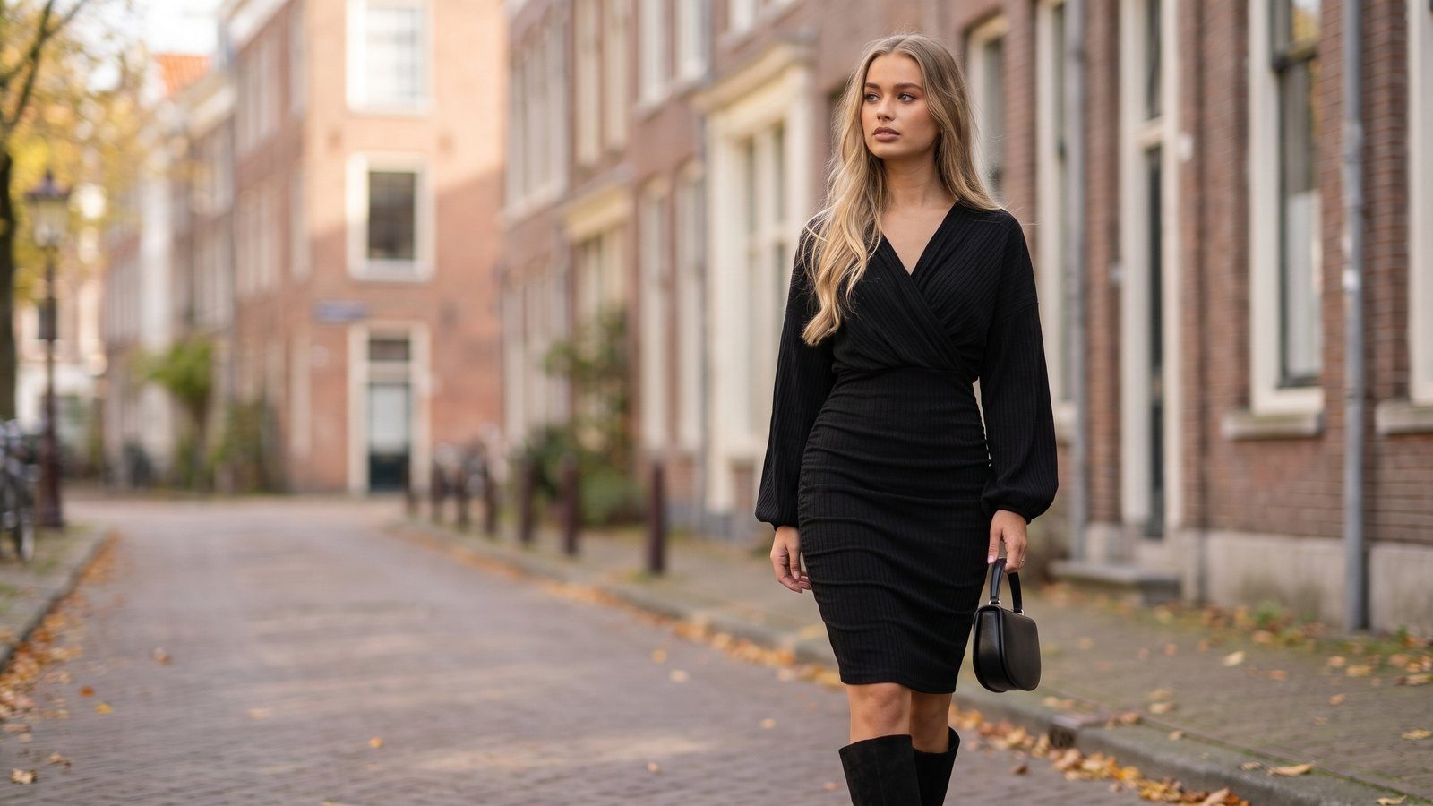 Zo maak je een jurk met trui set mooi