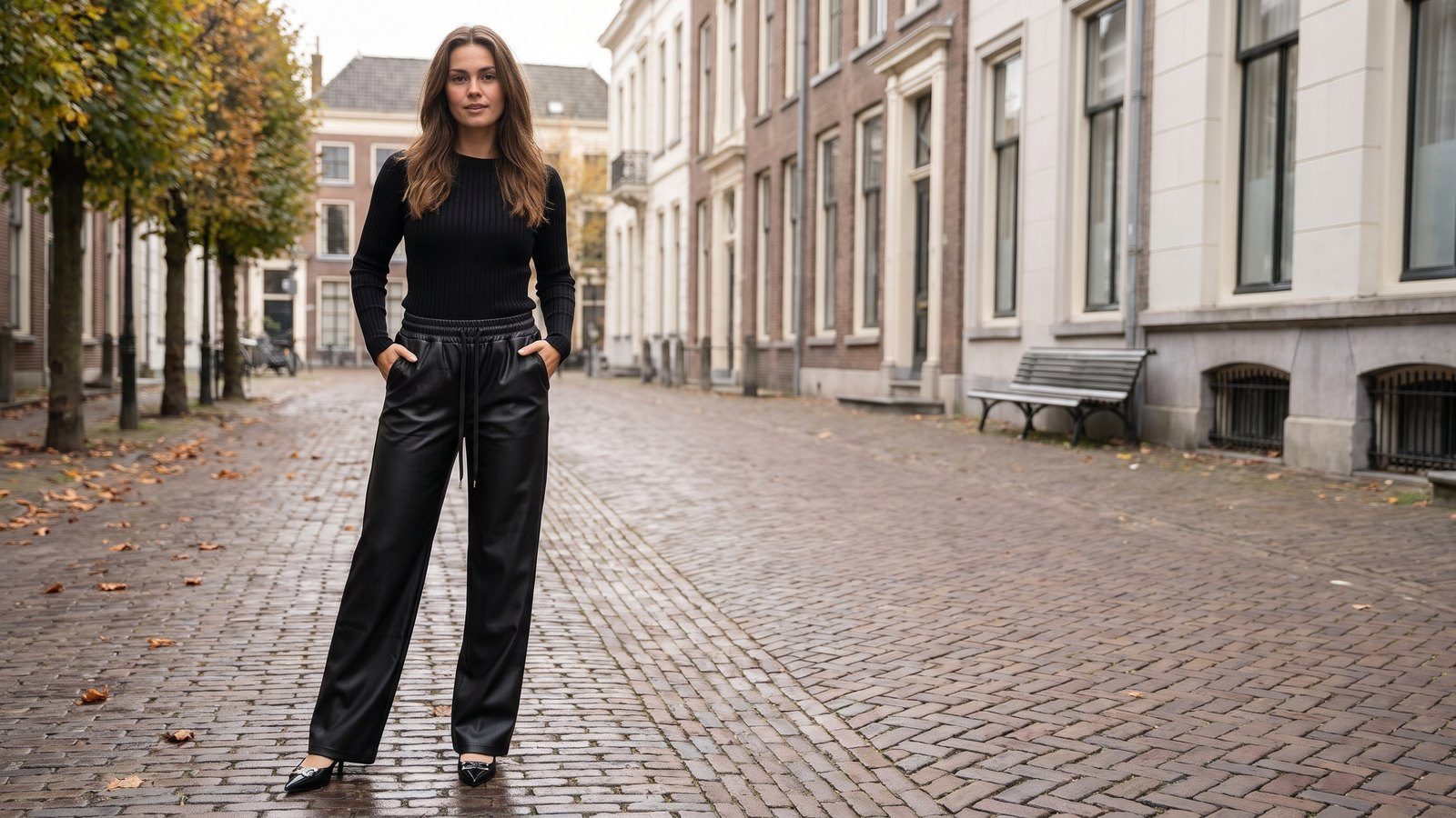 Zo combineer je een broek met strik, bies of parels