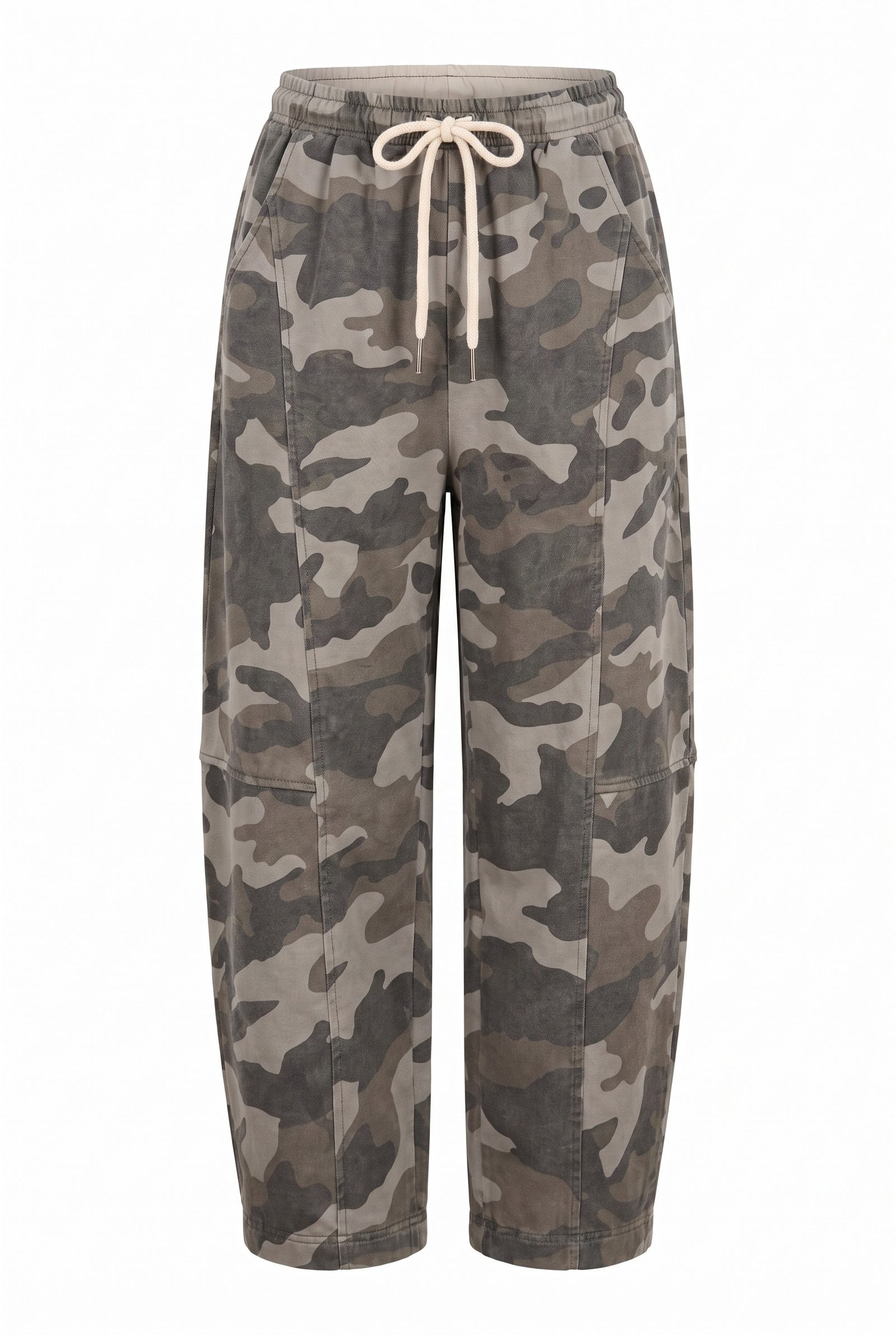 Camo Balloon Jogger Broek Grey