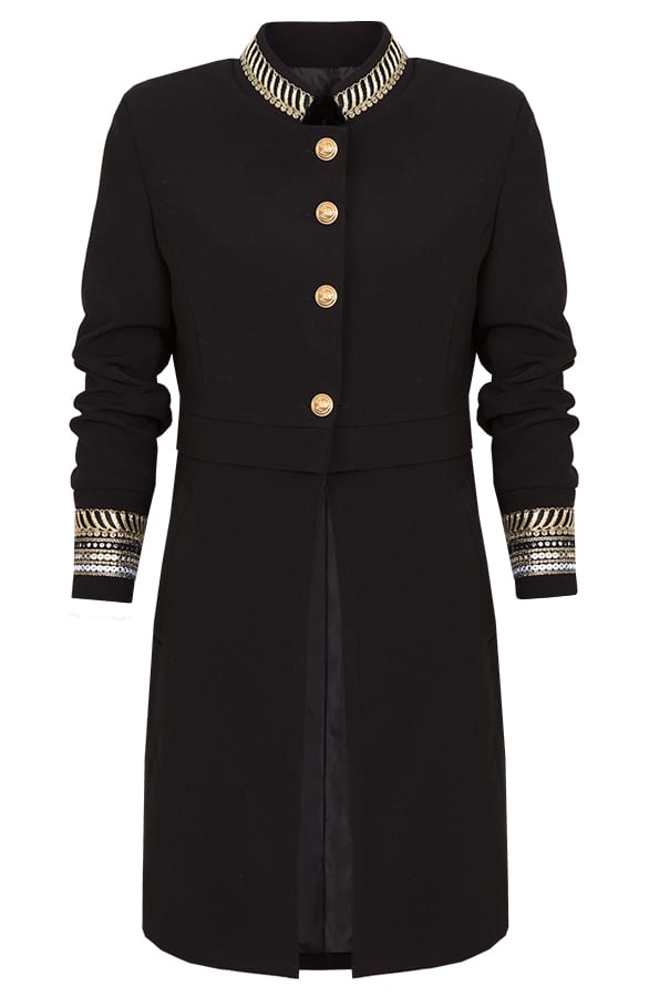 Gigi Luxury Coat Black – shoparchief