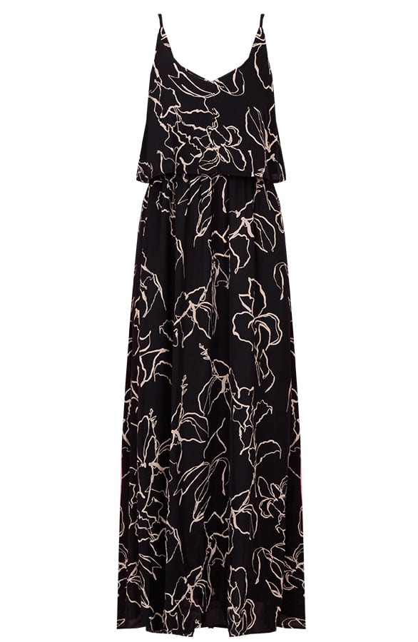 Vera Maxi Print Jurk – shoparchief