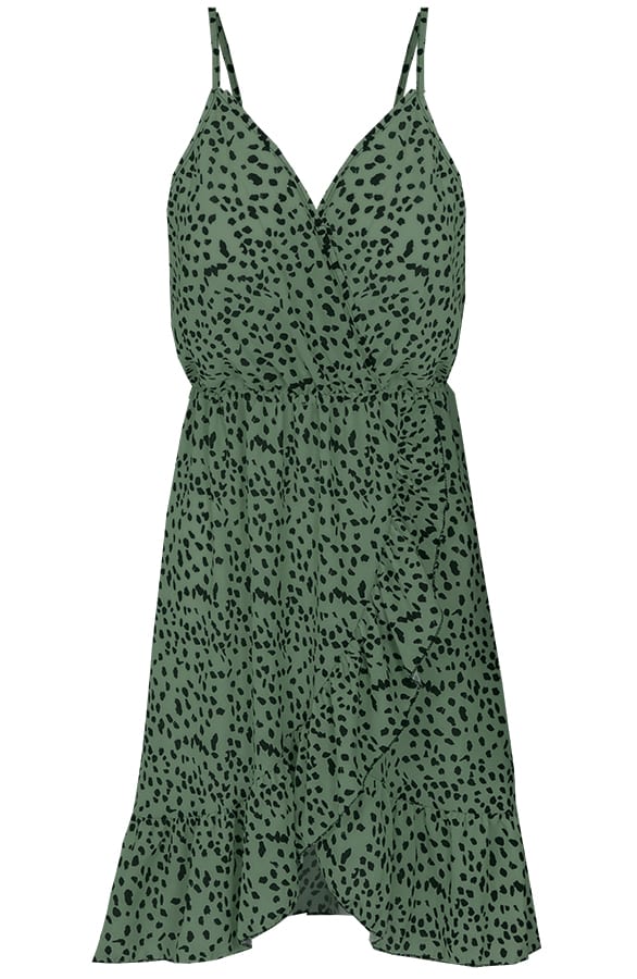 Evie Dress Khaki – shoparchief