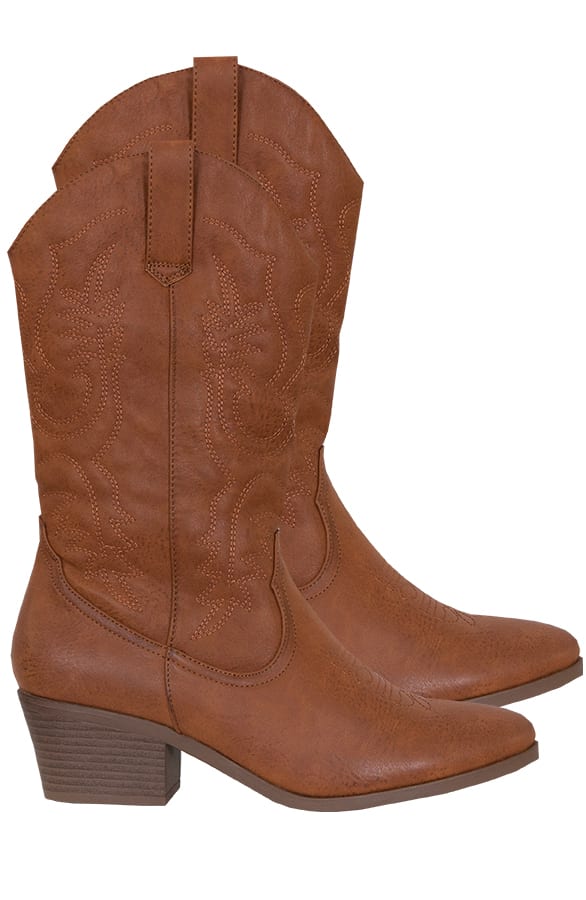 Rox Cowboy Boots Cognac – shoparchief