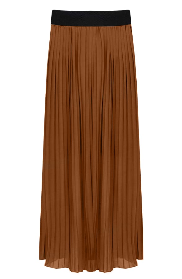 Mae Skirt Cognac – shoparchief