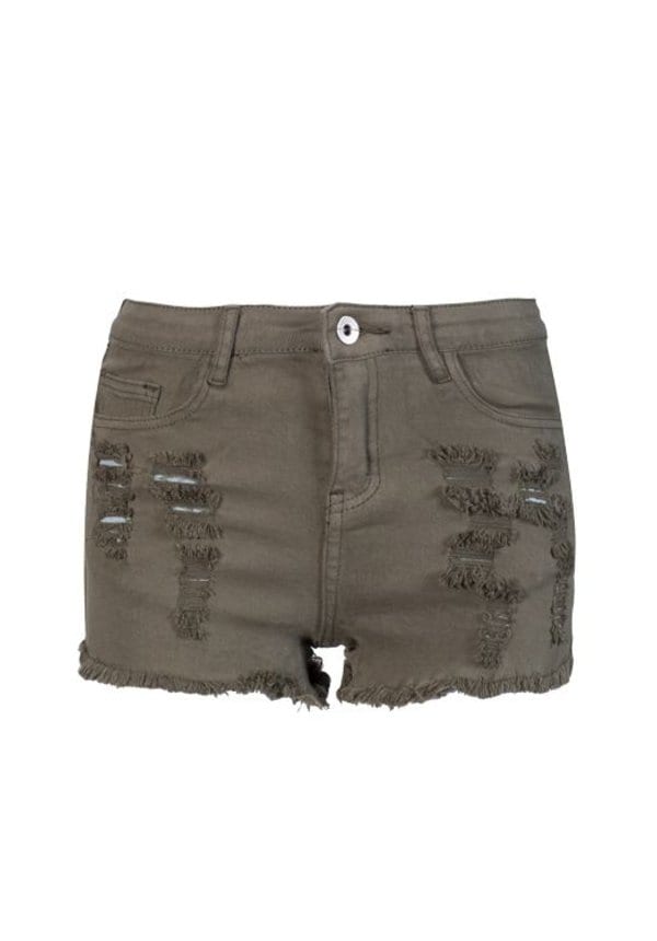 KHAKI DENIM SHORT – shoparchief