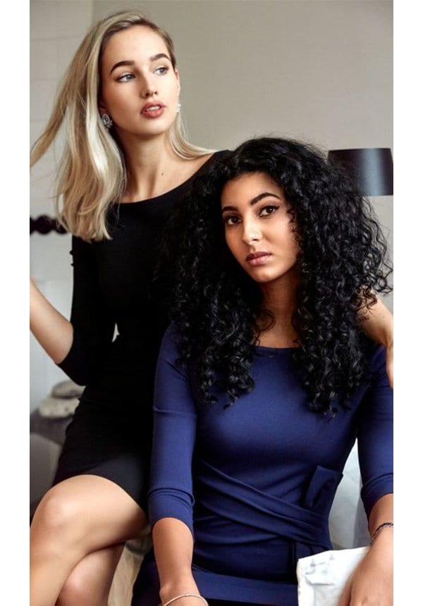 Liv Jurk Marineblauw – shoparchief — foto 4