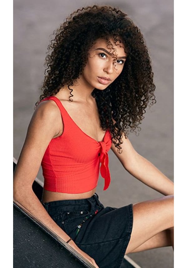 RED CROP TOP – shoparchief — foto 2