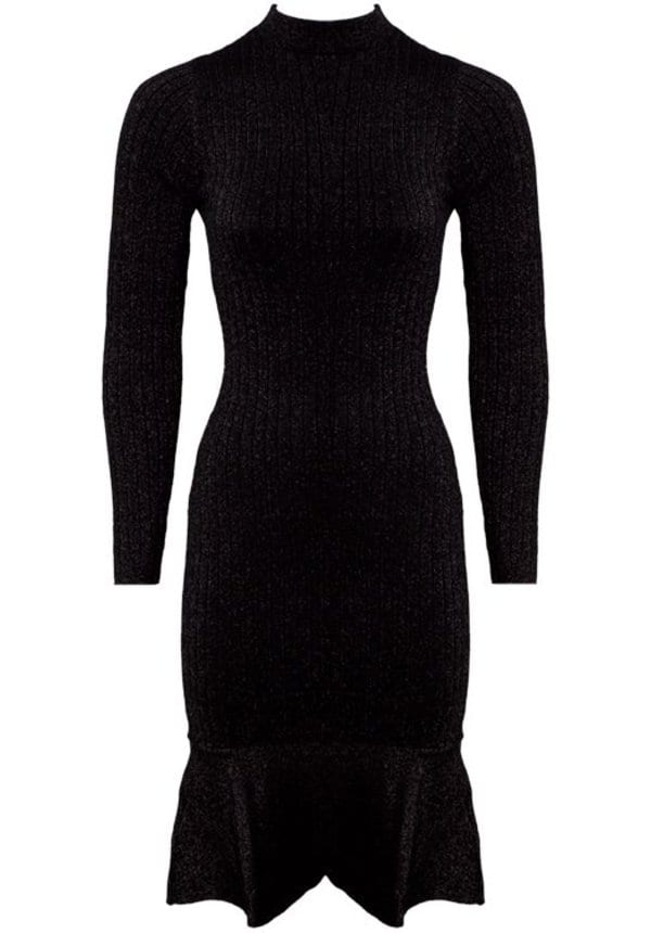 Rosie Glitter Peplum Dress – shoparchief