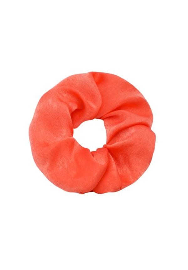 SATIN ORANGE SCRUNCHIE – shoparchief