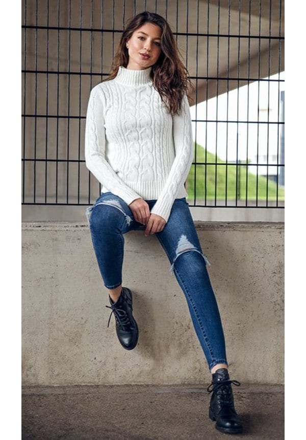 SHIRLEY DAMAGED JEANS – shoparchief — foto 3