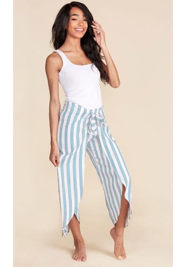 STRIPED PANTS BLUE – shoparchief