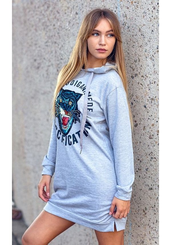 TIGER SWEATERDRESS – shoparchief — foto 2