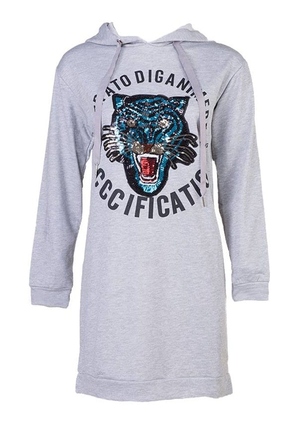 TIGER SWEATERDRESS – shoparchief