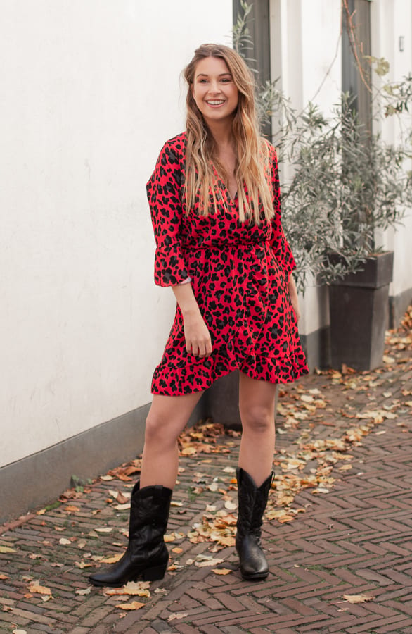 Alex Panter Jurk Rood – shoparchief — foto 6