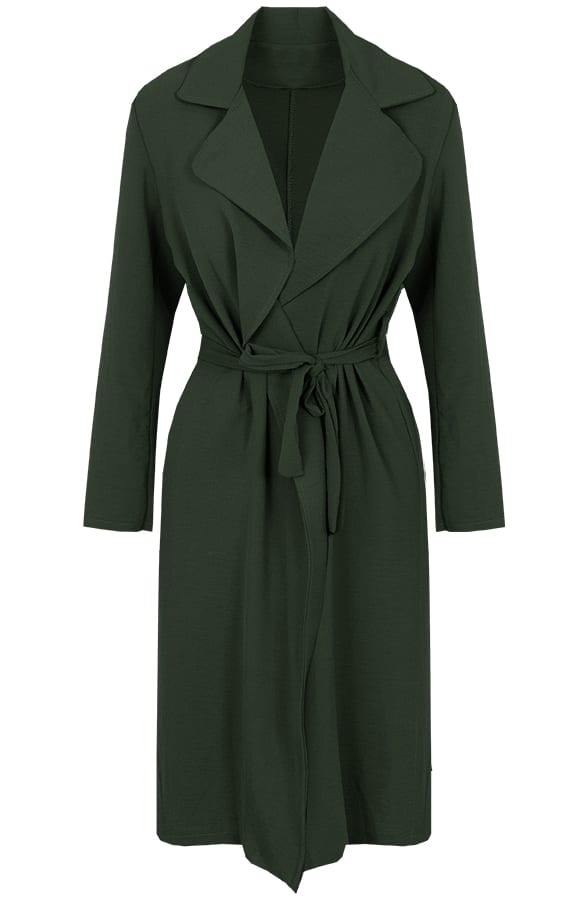 Annabel Trenchcoat Legergroen – shoparchief