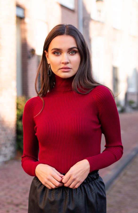 Annelot Sweater Bordeaux – shoparchief — foto 5