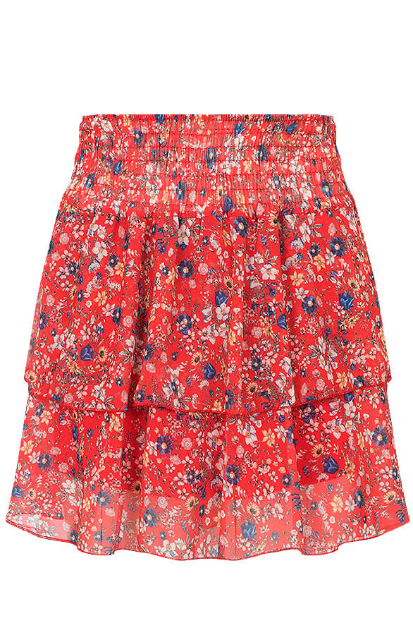 Britt Bloemen Rok Rood – shoparchief