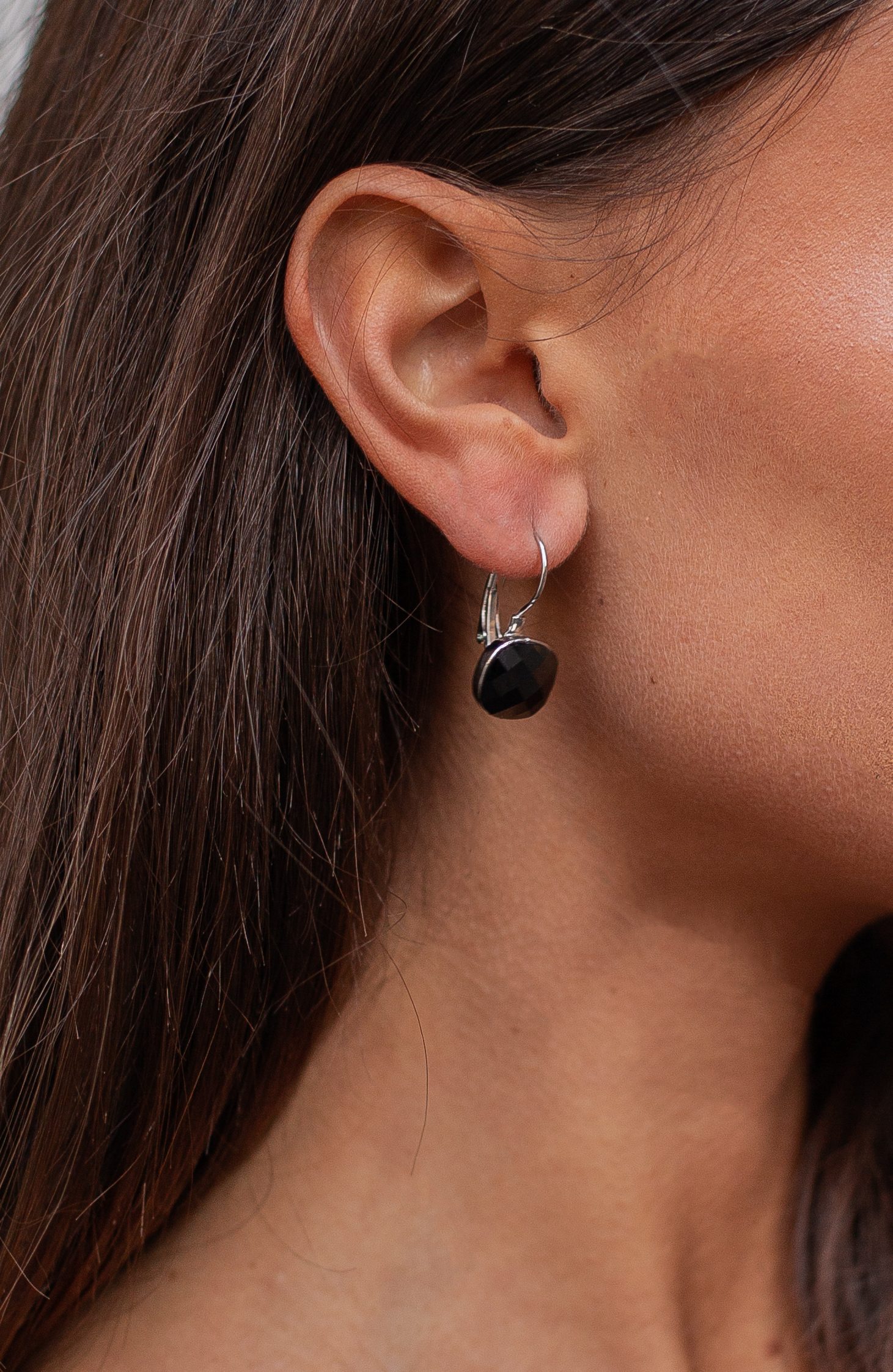 Cara Crystal Earrings Black – shoparchief — foto 3