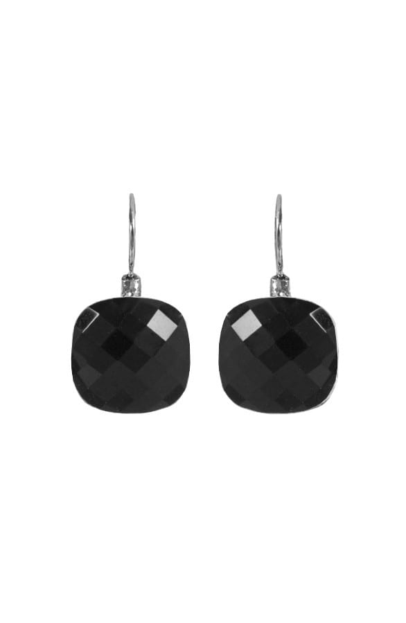 Cara Crystal Earrings Black – shoparchief