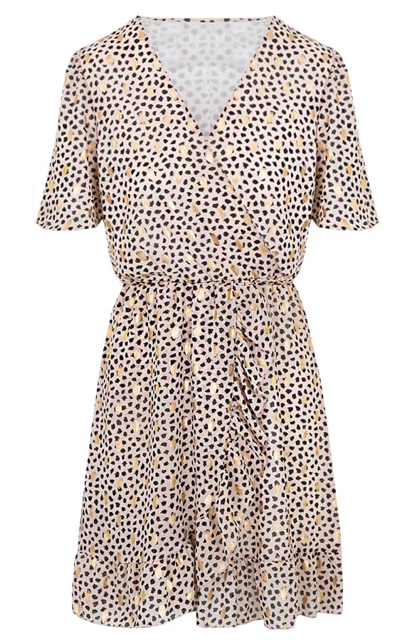Emma Cheetah Dress Beige β shoparchief