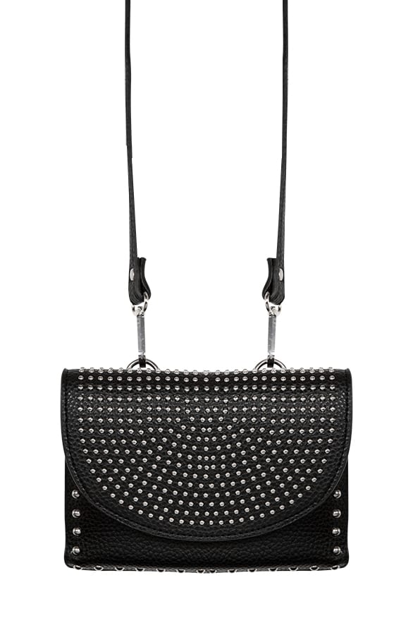Milly Clutch Studs Zwart – shoparchief