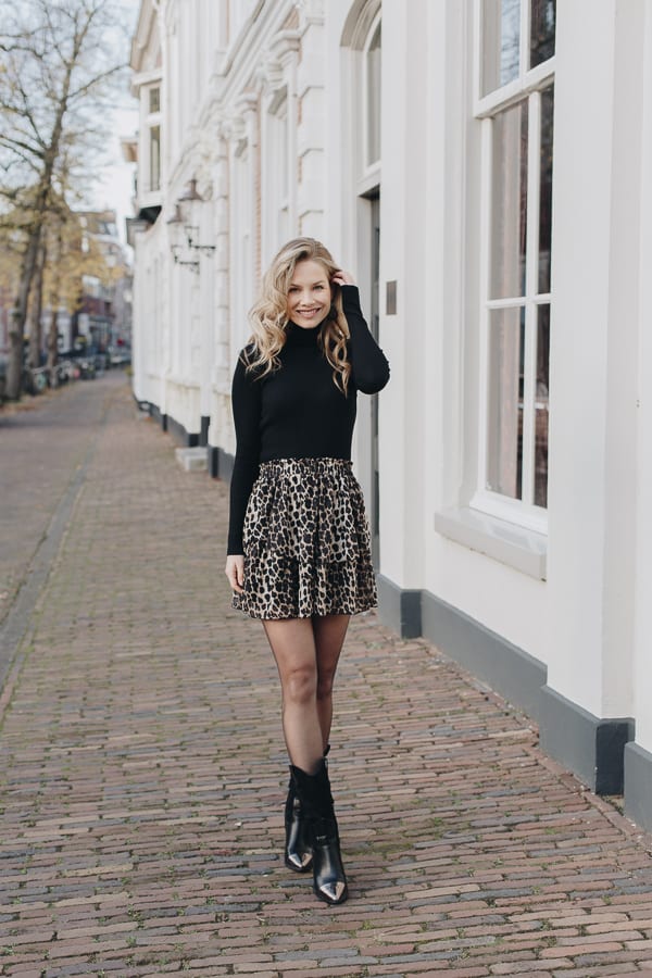 Jill Leopard Skirt – shoparchief — foto 6