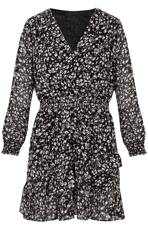 Polly Bloemen Print Jurk – shoparchief