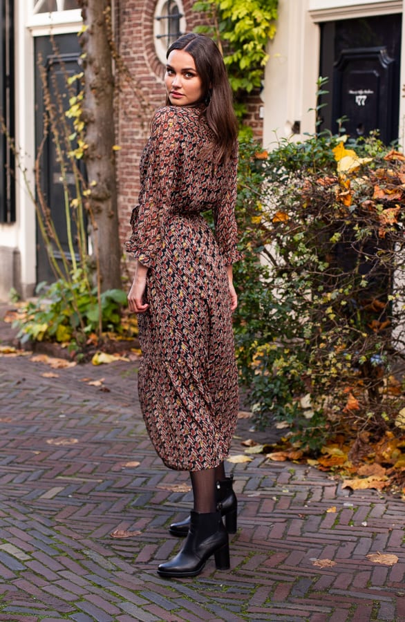 Kyra Dress Terracotta – shoparchief — foto 3