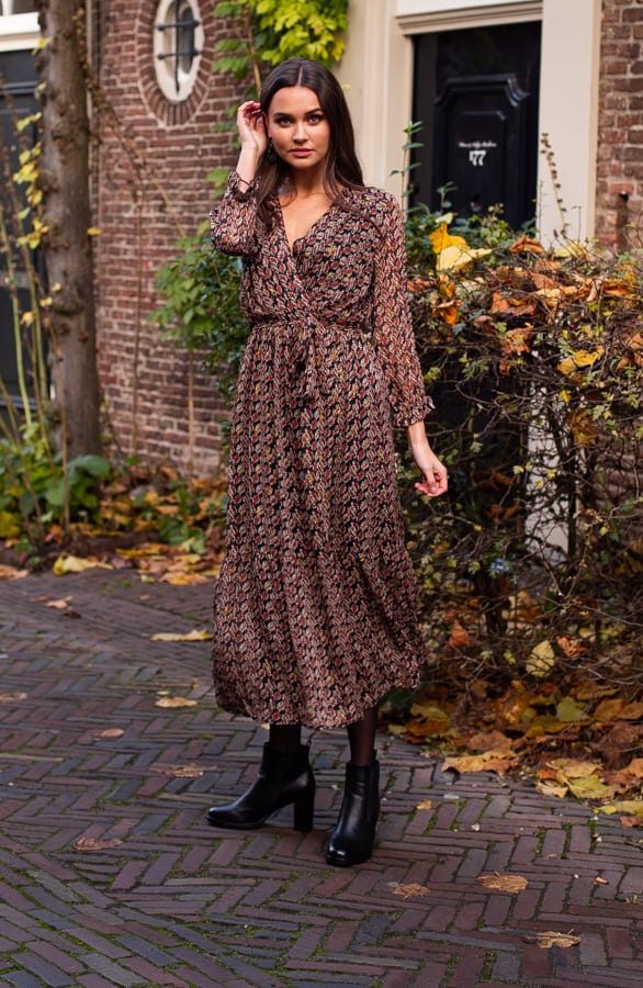 Kyra Dress Terracotta – shoparchief — foto 2