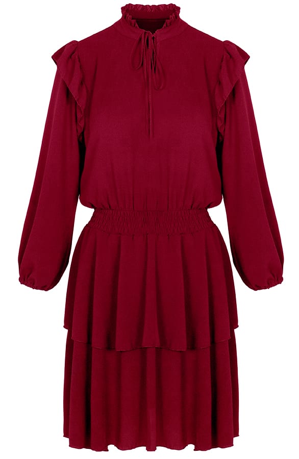 Katie Dress Bordeaux – shoparchief