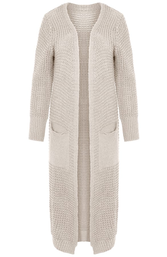 Emmy Overknee Cardigan Creme – shoparchief
