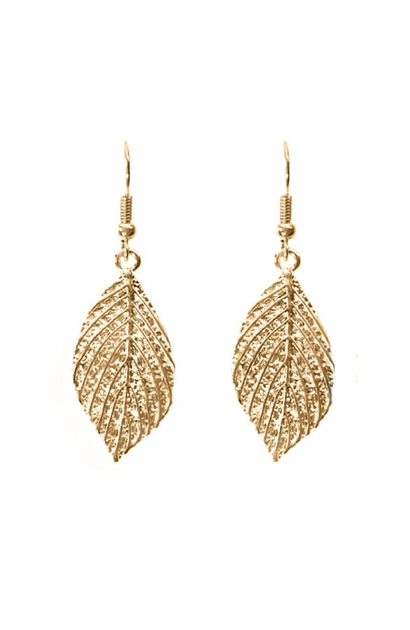 Lea Earrings Gold – shoparchief