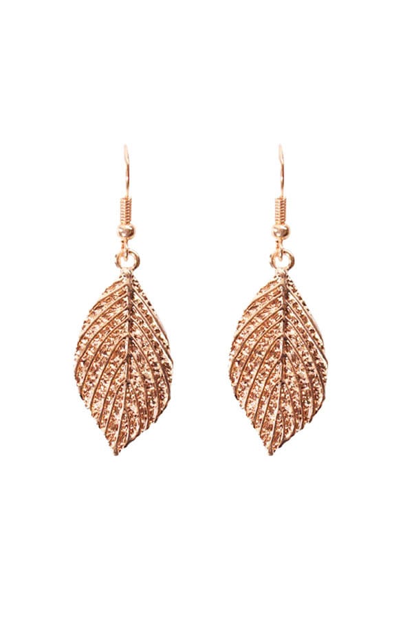 Lea Earrings Rosegold – shoparchief