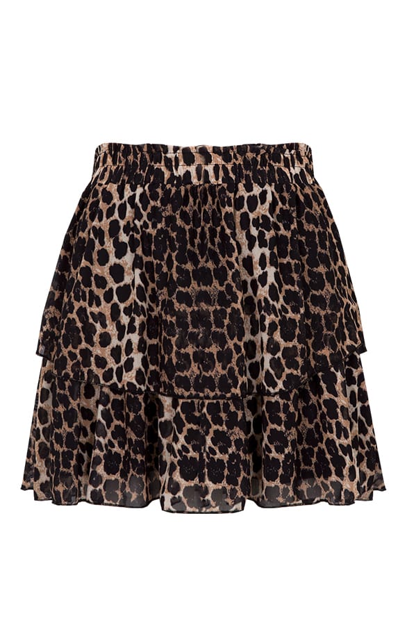 Jill Leopard Skirt – shoparchief