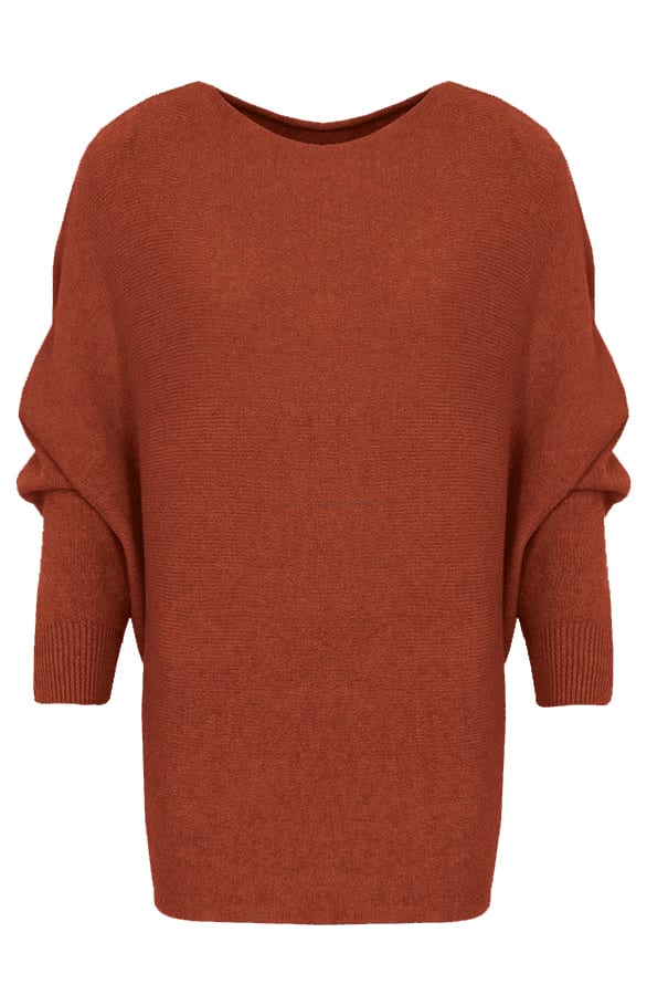 Debby Sweater Terracotta – shoparchief