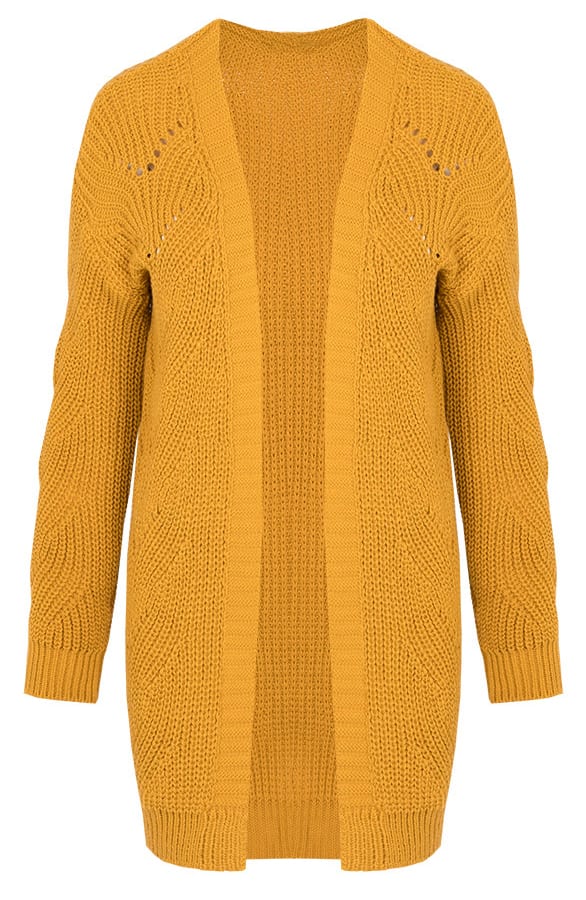 Susan Knitted Cardigan Ocher – shoparchief