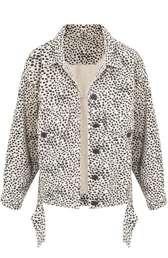 Tara Cheetah Jacket Beige – shoparchief