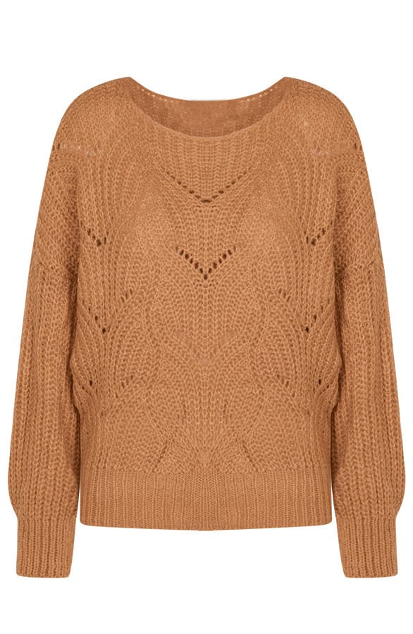 Yara Sweater Camel – shoparchief