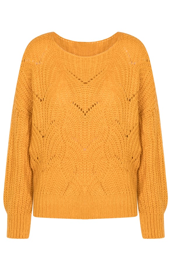 Yara Sweater Okergeel – shoparchief