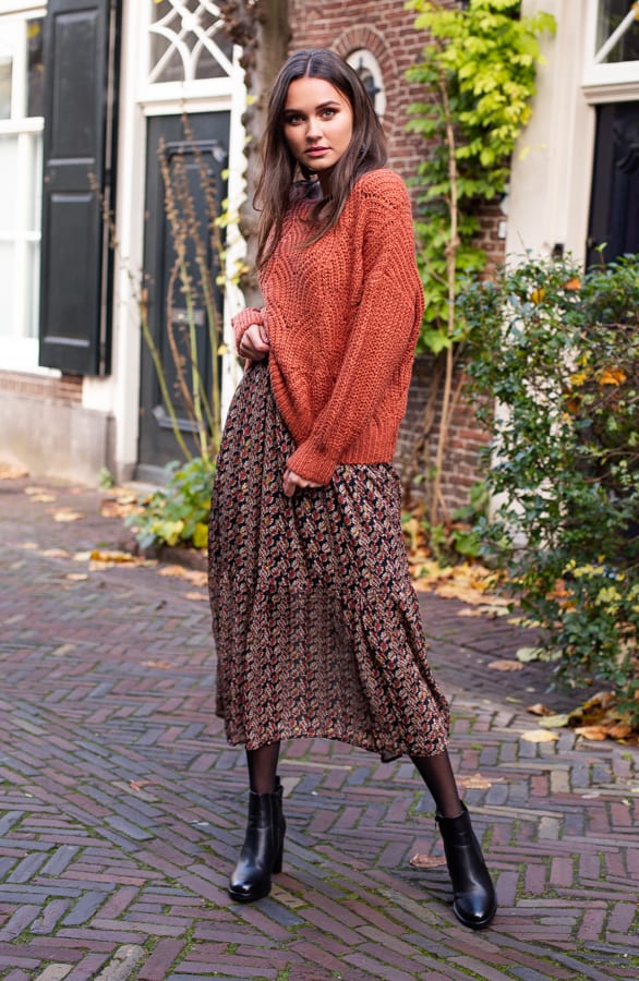 Yara Sweater Terracotta – shoparchief — foto 3