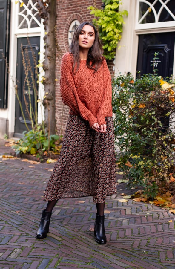 Yara Sweater Terracotta – shoparchief — foto 4