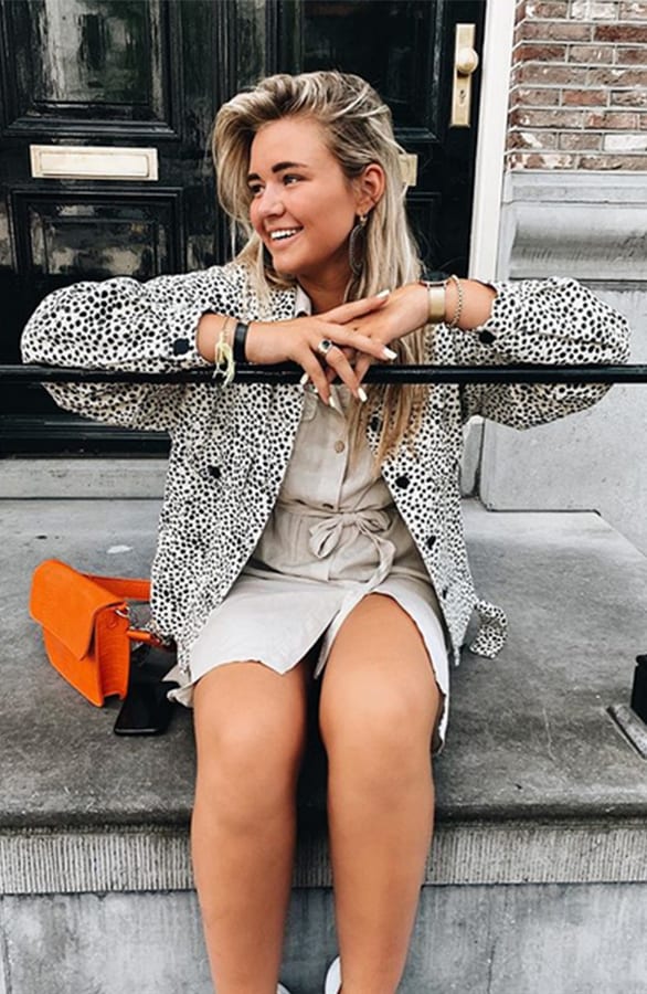 Tara Cheetah Jacket Beige – shoparchief — foto 2