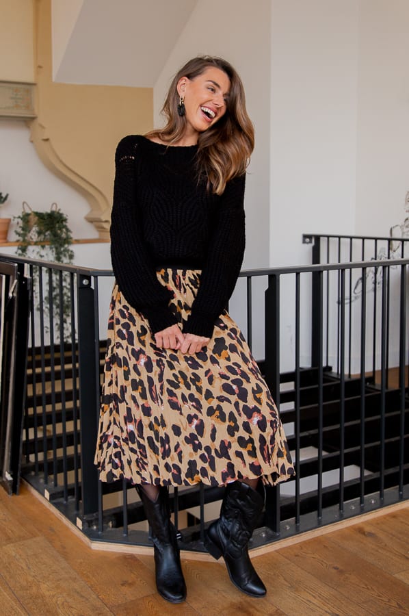 Eva Skirt Camel – shoparchief — foto 2