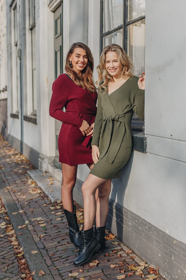Ivy Jurk Bordeaux – shoparchief — foto 5