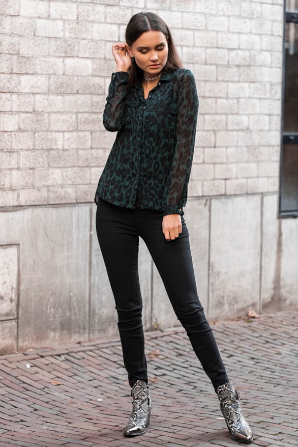 Andrea Blouse Groen – shoparchief — foto 3