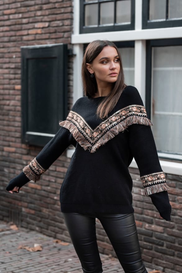 Bella Boho Sweater Black – shoparchief — foto 2