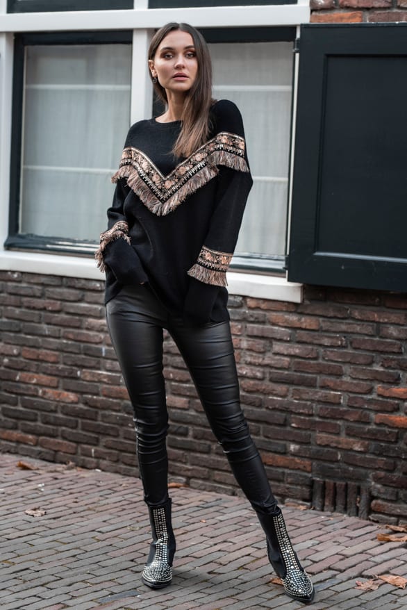 Bella Boho Sweater Black – shoparchief — foto 3
