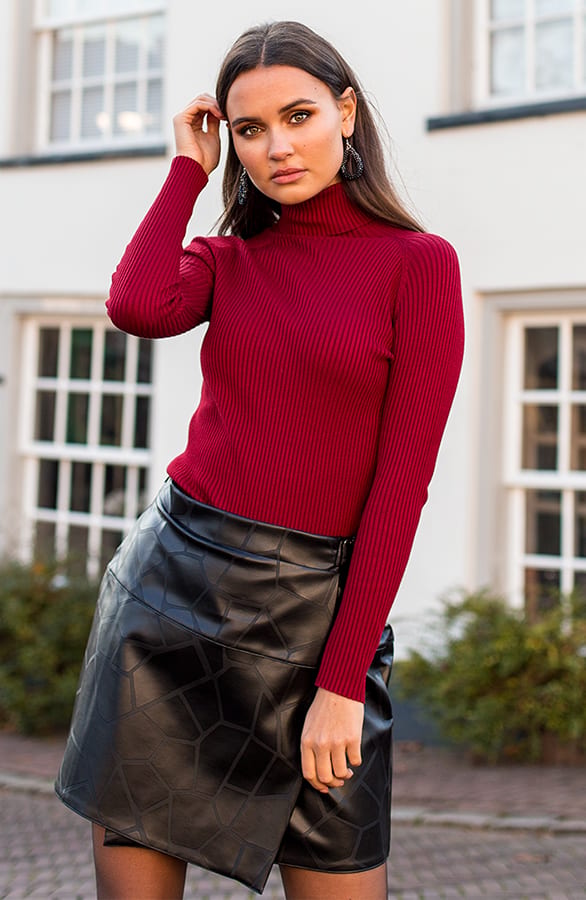 Annelot Sweater Bordeaux – shoparchief — foto 7