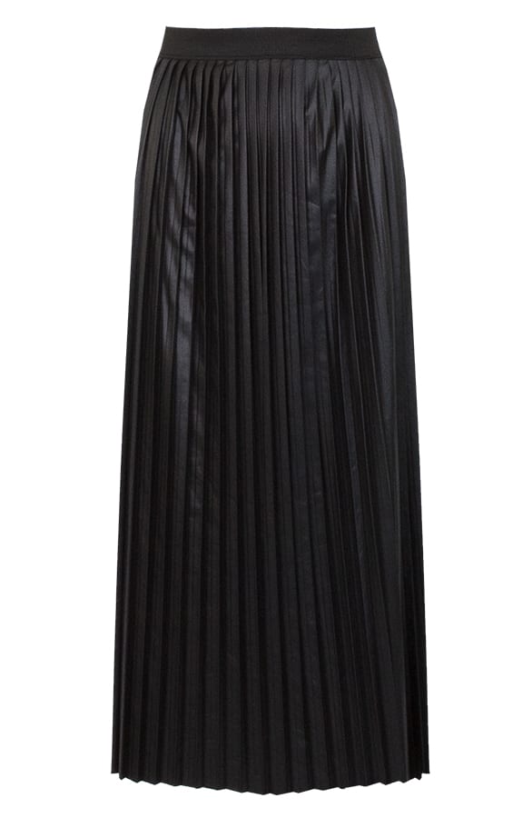 Mae Leather Skirt Black – shoparchief