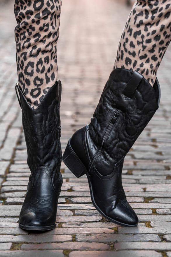 Rox Cowboy Boots Black – shoparchief — foto 2
